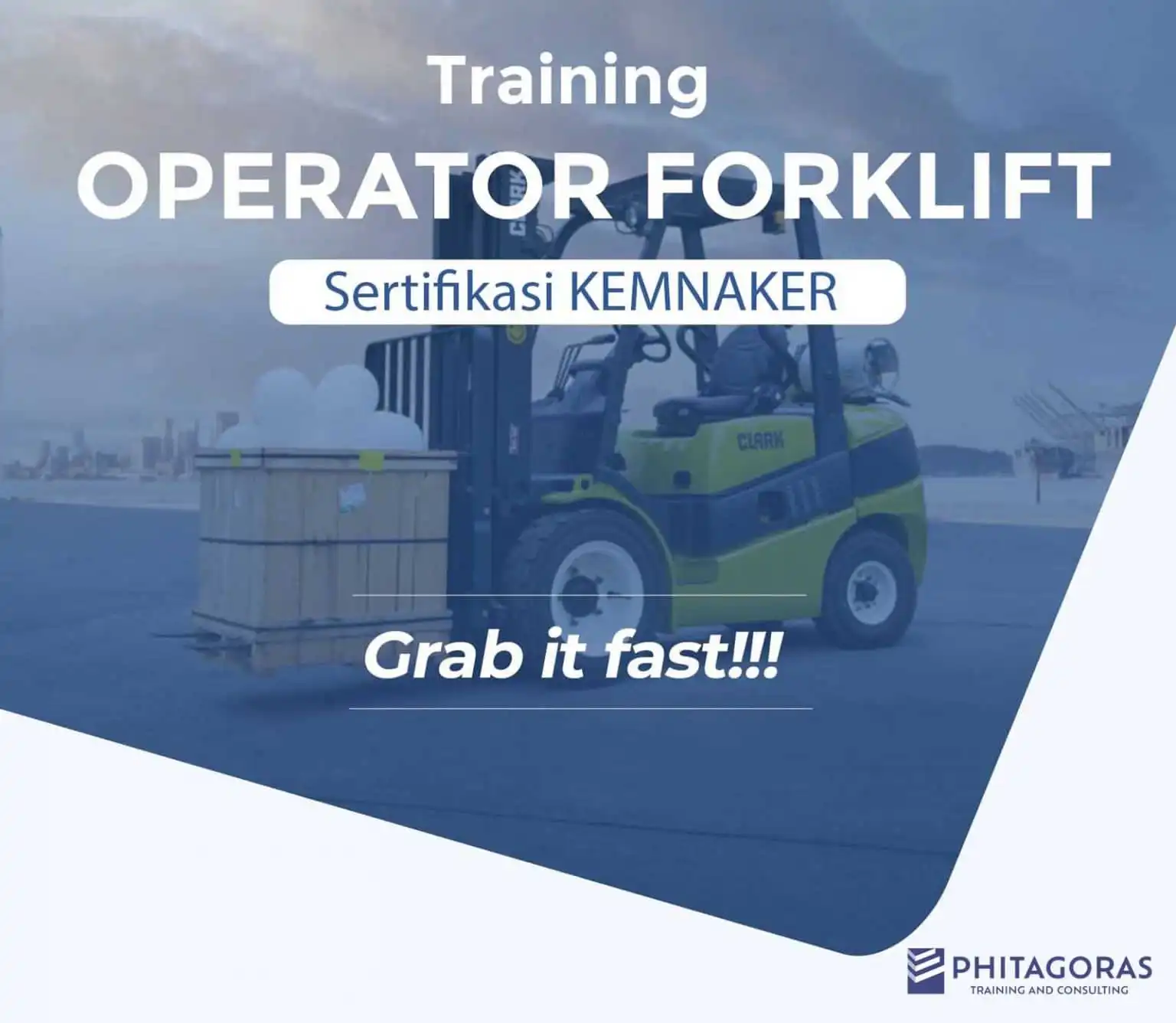 Training Operator Forklift Sertifikasi KEMNAKER | Training Ahli K3 ...