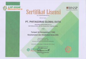 Sertifikat Lisensi LSP OHSE Nusantara