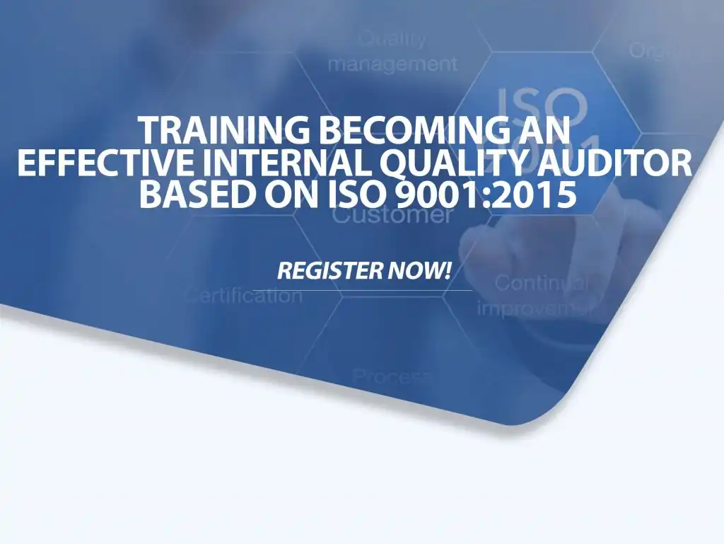 Training Becoming An Effective Internal Quality Auditor Based On ISO ...