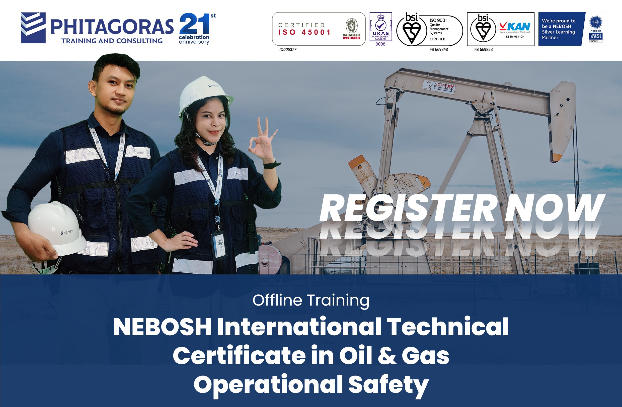 Training NEBOSH International Technical Certificate in Oil & Gas Operational Safety