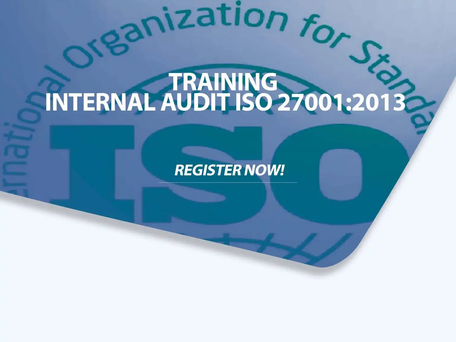 Training Internal Audit ISO 27001:2013 | Training Ahli K3 - HSE ...