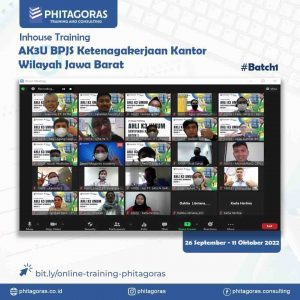 Inhouse AK3U BPJS Ketenagakerjaan Kantor Wilayah Jawa Barat Batch 1