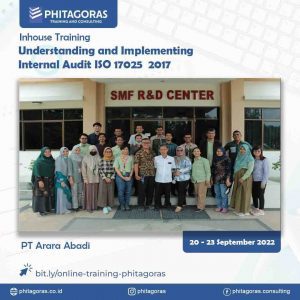 Understanding, Implementing & Internal Audit ISO 17025 2017 - PT Arara Abadi