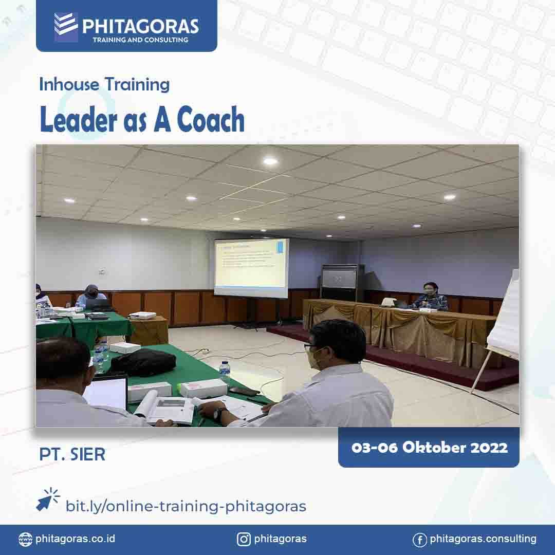IHT Leader as A Coach PT. SIER 03-06 Oktober 2022