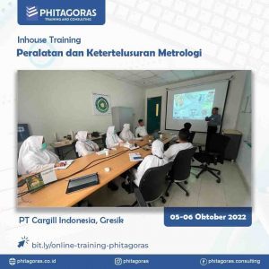 Inhouse Peralatan dan Ketertelusuran Metrologi - PT Cargill Indonesia Gresik