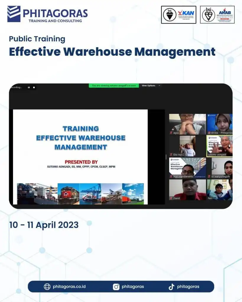 Public Training Effective Warehouse Management | Training Ahli K3 - HSE ...