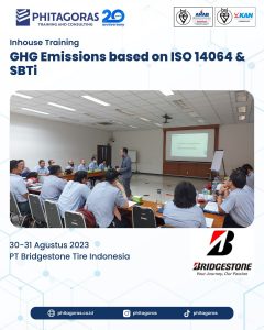 Inhouse Training GHG Emissions based on ISO 14064 & SBTi - PT Bridgestone Tire Indonesia