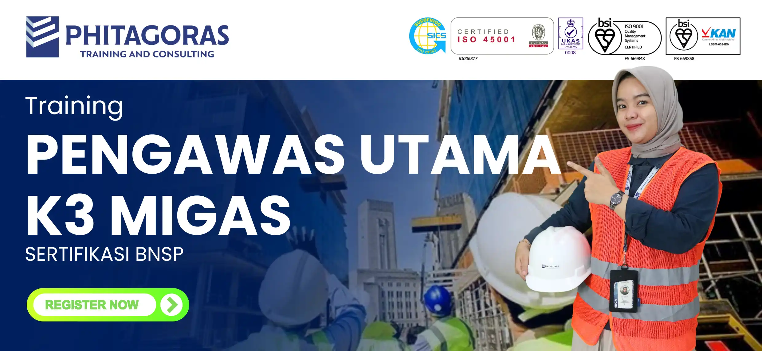 Pelatihan Pengawas Utama K3 Migas BNSP