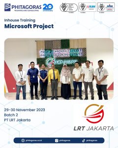 Inhouse Training Microsoft Project - PT LRT Jakarta Batch 2