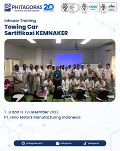 Inhouse Training Towing Car Sertifikasi KEMNAKER - PT. Hino Motors Manufacturing Indonesia