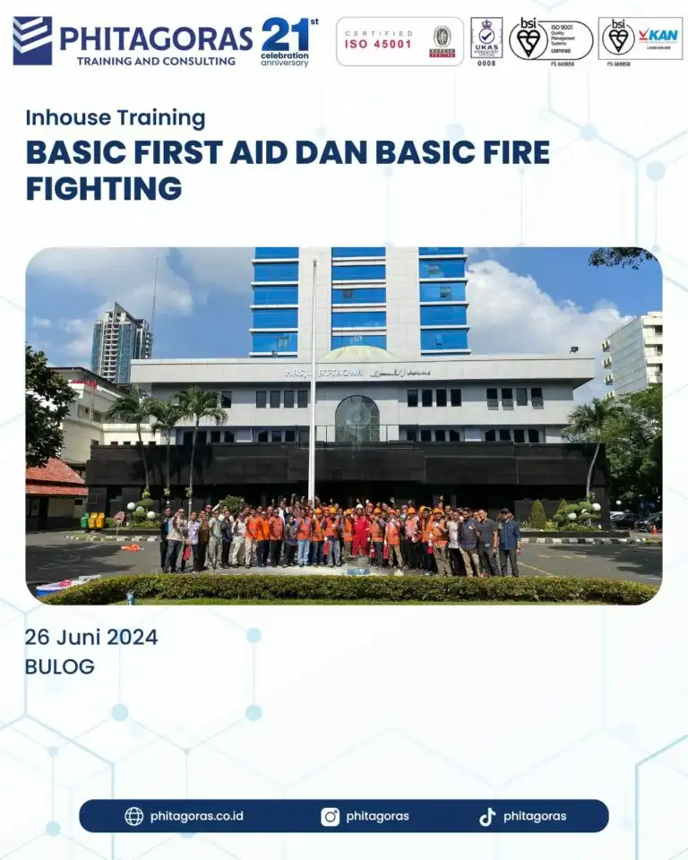 Inhouse Training Basic First Aid Dan Basic Fire Fighting - Bulog 