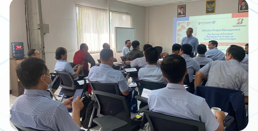 Inhouse Training Effective Project Management - PT Bridgestone Tire Indonesia Tanggal 22 - 24 Juli 2024