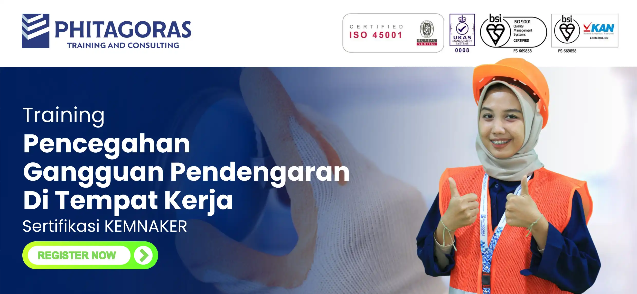 Training Pencegahan Gangguan Pendengaran Sertifikasi KEMNAKER