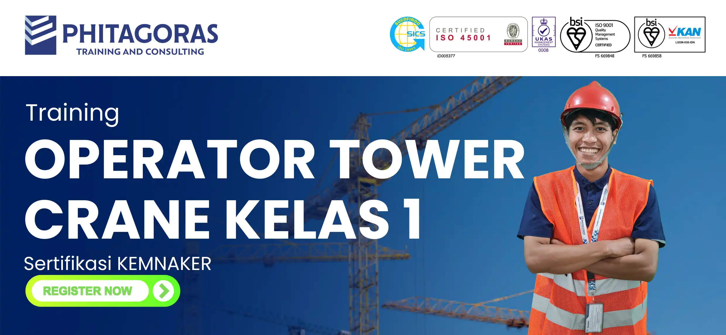 Operator Tower Crane Kelas 1