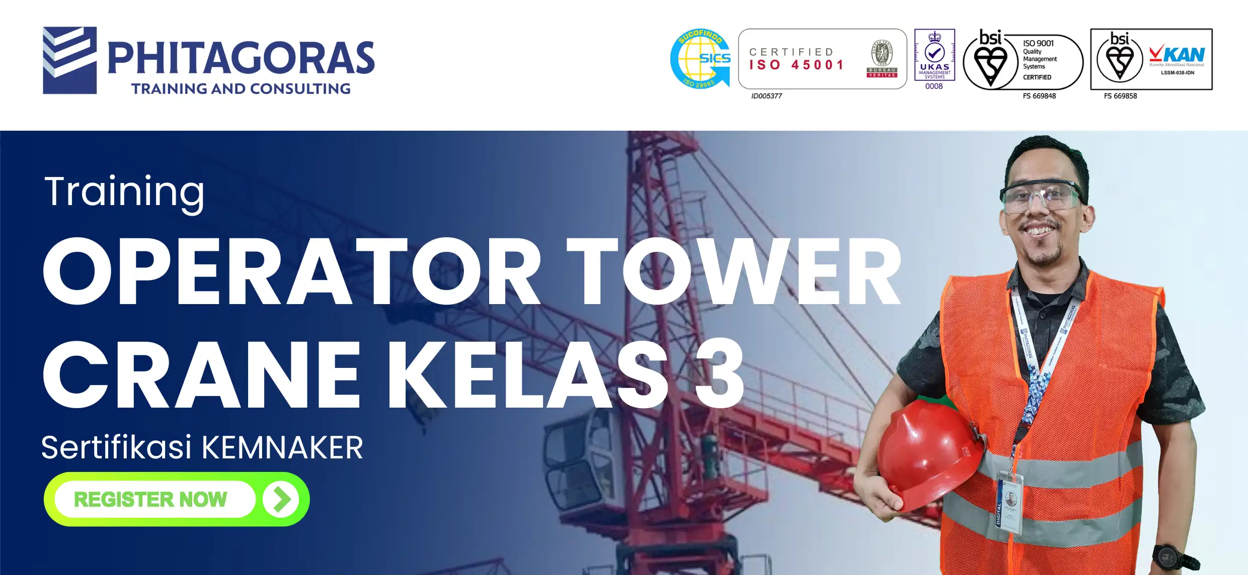 Operator Tower Crane Kelas 3