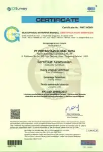 Sertifikat ISO 29993