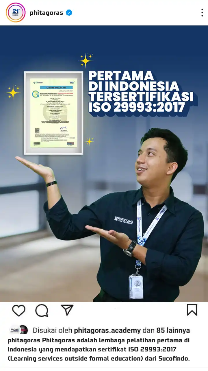 pertama di indonesia ISO 29993