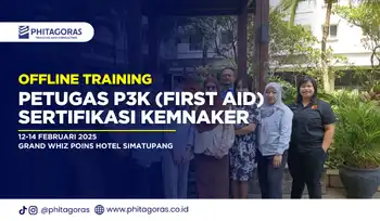 Pelatihan Petugas P3K (First Aid) Sertifikasi KEMNAKER 12-14 Februari 2025